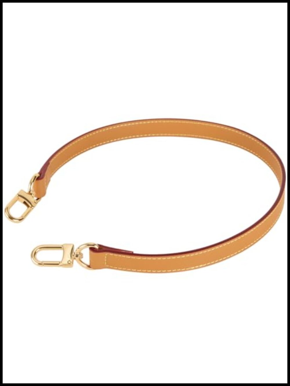 Vachetta Leather Replacement Purse Strap Wide Shoulder Short Handbag Strap